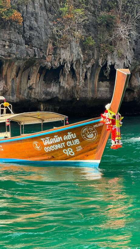 phi phi island : Luxury Private Wooden Boat Rental - Meeting at McDonald’s Phi Phi Island, and how to avoid a bad start