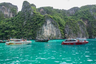 Phi Phi Islands Adventure Day Trip w/ Seaview Lunch by V. Marine