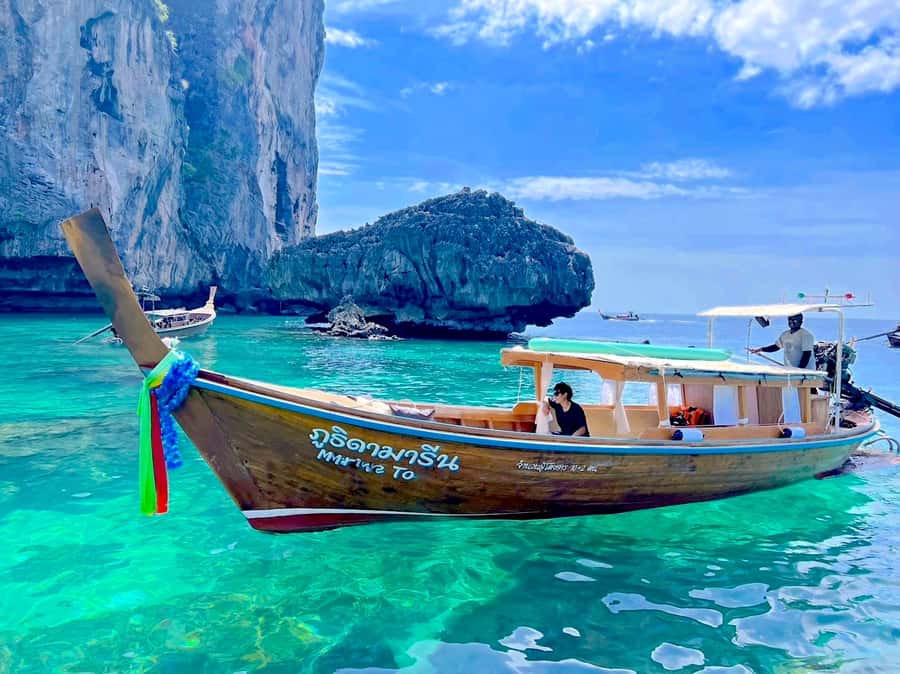 Phi Phi: Luxury Private Longtail Boat to Maya Bay with Lunch - Monkey Bay and Lo Sama Bay: wildlife and scenery without the hike