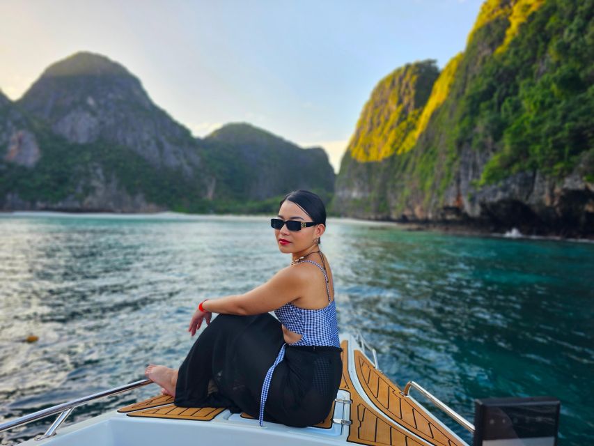 Phi Phi: Maya Bay, Bamboo Island & Plankton Full-Day Tour - Pileh Lagoon and Viking Cave: dramatic views with rules