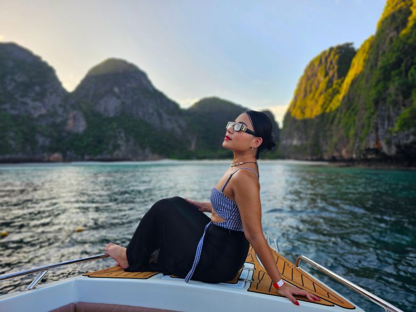 Phi Phi: Morning Speedboat Tour to Maya Bay with Snorkel - Bamboo Island on the full-day option, lunch with swim options