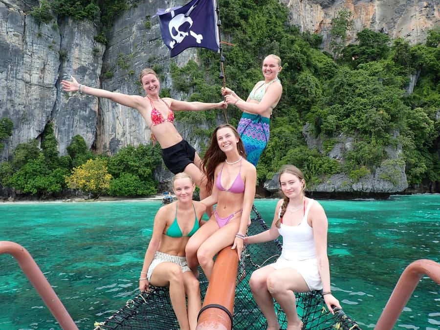 Phi Phi: Pirate Boat with Snorkeling, Kayaking, and Party - What to Bring, and the Rules That Keep It Safer
