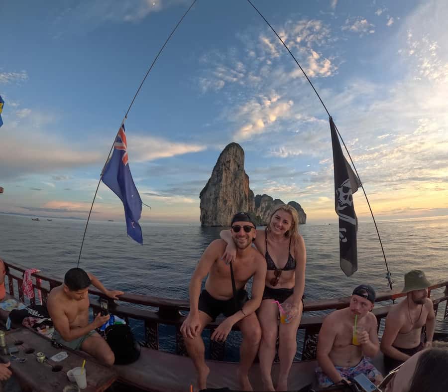 Phi Phi: Pirate Boat with Snorkeling, Kayaking, and Party - How the Pirate Boat Changes the Usual Phi Phi Day