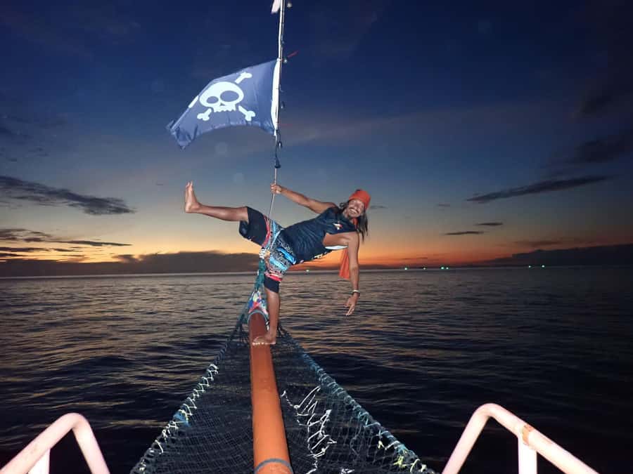 Phi Phi: Pirate Boat with Snorkeling, Kayaking, and Party - Pileh Lagoon Snorkeling and Kayaking on Calm Water