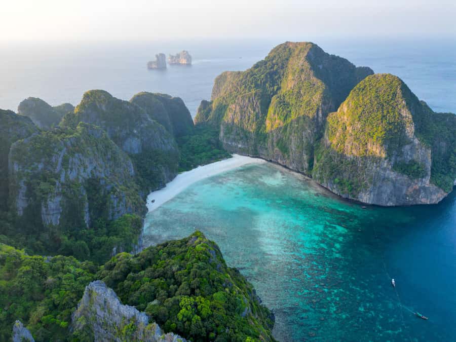 Phi Phi: Private Longtail Boat to Maya Bay with Snorkeling - Viking Cave and Loh Samah Bay: photos first, then swim time
