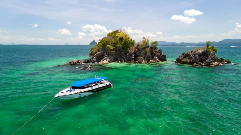 Phuket: 3 Khai Islands Tour- Snorkel & Relax (Half/Full Day) - Khai Nui: quick boat-based snorkeling and why conditions can change everything