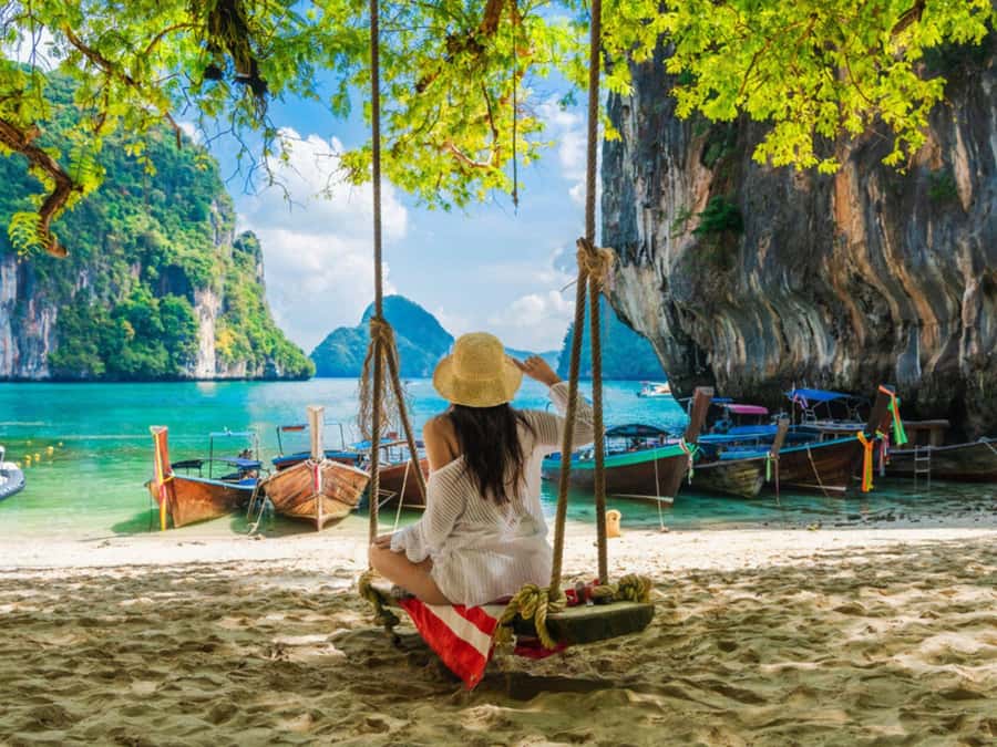 Phuket: 4 Islands Krabi Adventure & Snorkeling Day Tour - Speedboat to the First Island: How the Day Feels in Motion