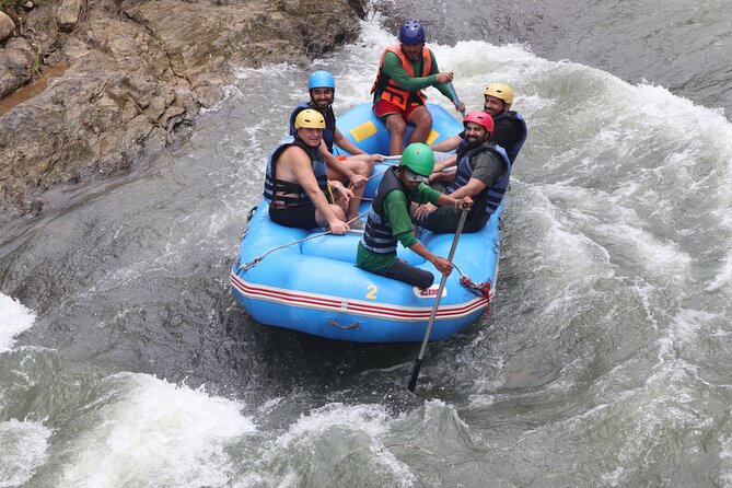 Phuket Adventure with White Water Rafting, Monkey cave and Zip Line+Optional ATV - Wat Suwan Kuha Monkey Cave: Big Buddha, Wide Cave, and Real Atmosphere