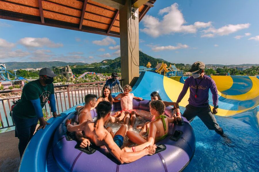 Phuket: Andamanda Water Park Ticket - Entering the Park: Your Day Starts with Steps and Sorting
