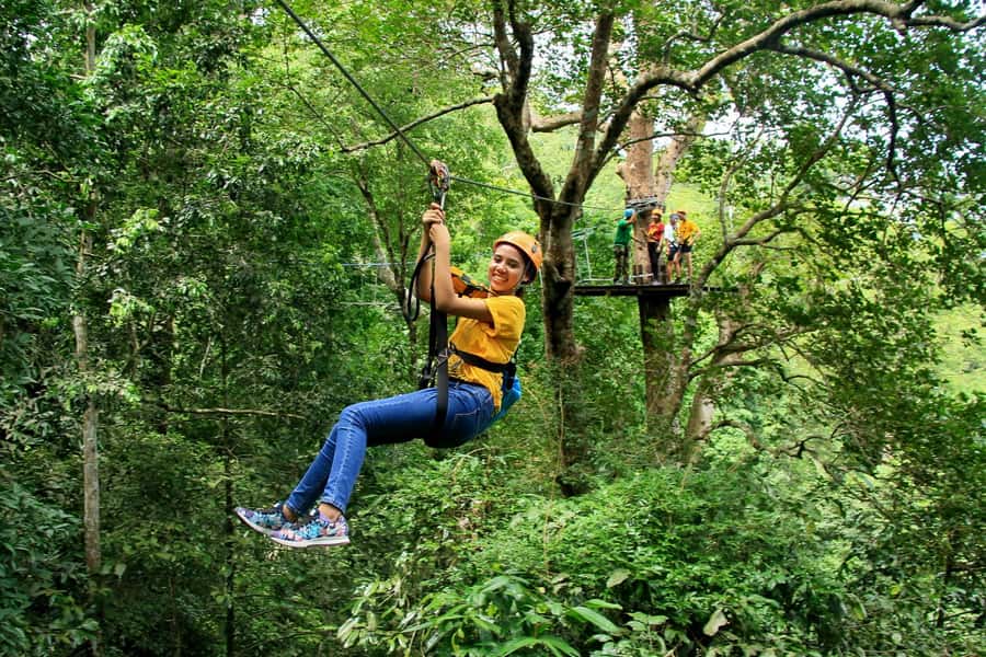 Phuket: ATV Experience and Zipline Combinaton Trip - Zipline Over Jungle and Ocean: 32 Platforms, Seven Lines, Two Bridges