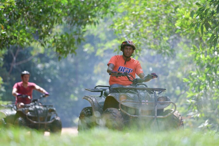 Phuket: ATV Mangrove Jungle & Hidden Beach Tour - Mangroves and the so-called hidden beach stop