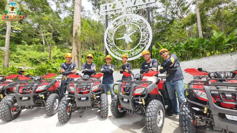 Phuket: ATV Quad Mountain Adventure with Panoramic Sea View - Safety Briefing and Getting Set Up on a 200cc Quad