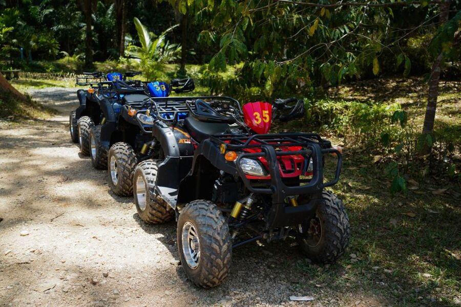 Phuket: ATV Tour with Sea Views and Big Buddha Temple - The sea-view viewpoint and the swing stop for big photo payoff
