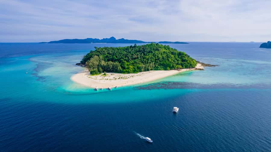 Phuket: Bamboo Island and Phi Phi Islands by Fast Catamaran - Ko Phi Phi Le snorkeling and Pileh Lagoon swimming: the water you came for