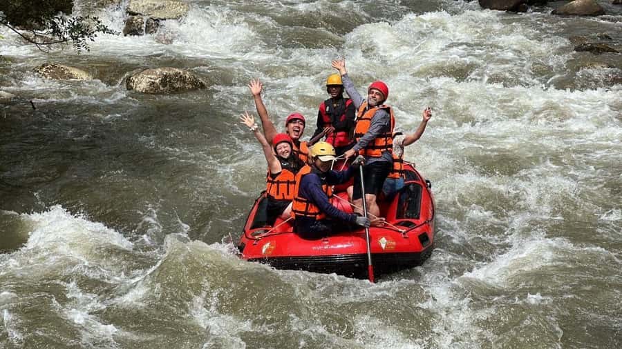 Phuket: Bamboo Rafting 5KM + ATV 30MIN with Adv Raft Option - Suwankuha Temple and Monkey Cave: the culture stop that actually matters