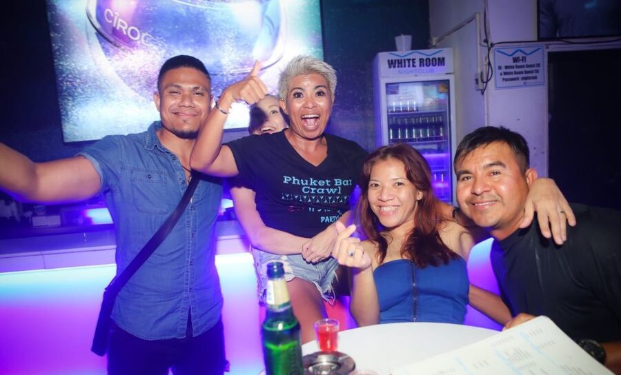 Phuket: Bar Crawl Tour - Price and logistics: $29 for structure in a crowded street