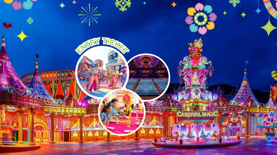 Phuket: Carnival Magic Show and Dinner Combo - River Carnival Parade at River Palace Paradium: The Moment You Wait For