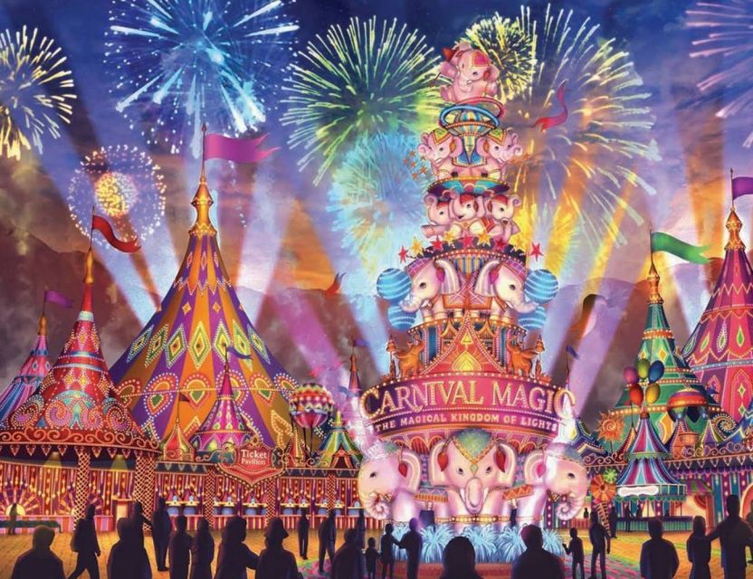 Phuket: Carnival Magic Show Entry Ticket - River Palace Paradium and the 9:30 PM River Carnival Parade