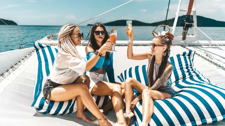 Phuket : Coral Island & Racha Island by Catamaran Tour - Catamaran comfort: what that “slow and roomy” day really means
