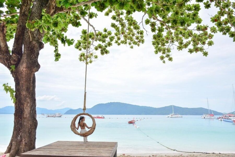 Phuket: Coral Island & Sunset Dinner by Sailing Catamaran - Catamaran cruising and the reality of wind, waves, and timing