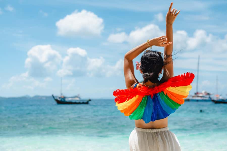 Phuket: Coral, Racha, Promthep Island Catamaran Trip & Lunch - Coral Island Stop: Swimming Time That Lets You Ease In