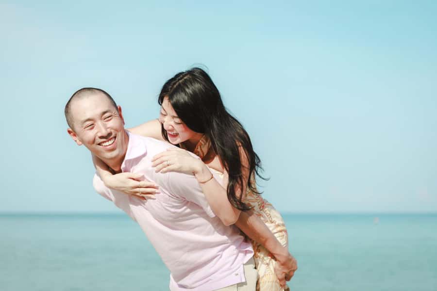 Phuket: couple photoshoot at Surin Beach - What you get back: edited digital photos in 48 hours