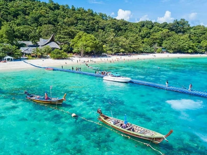 Phuket: Day Trip to Coral and Racha Island by Speedboat - Racha Island (Raya) for powdery sand, swimming, and calmer beach energy