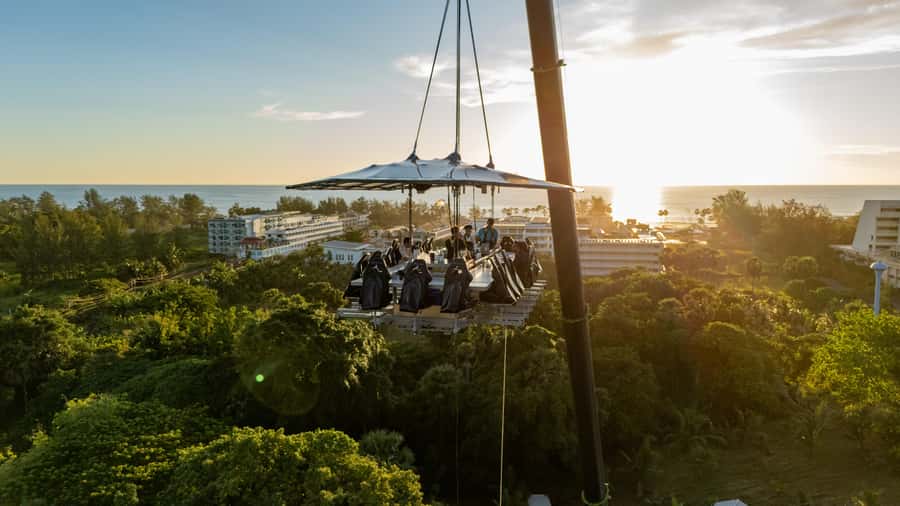 Phuket: Dinner in the Sky - Phuket’s Dinner in the Sky, 50 Meters Up for One Big Meal