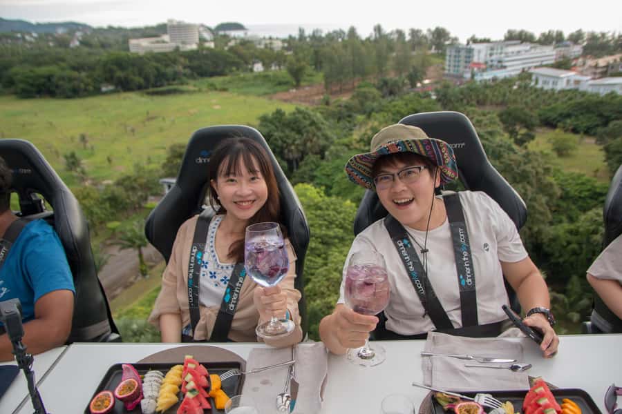 Phuket: Dinner in the Sky - How the Music, Staff Energy, and Party Vibe Change the Meal