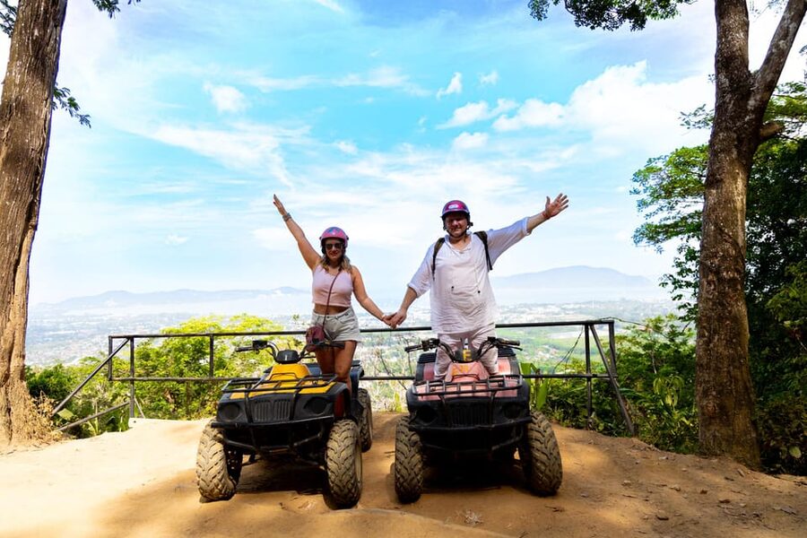 Phuket: Eco-Rider ATV Journey and Big Buddha View - Off-road jungle riding, rubber trees, and real Phuket scenery