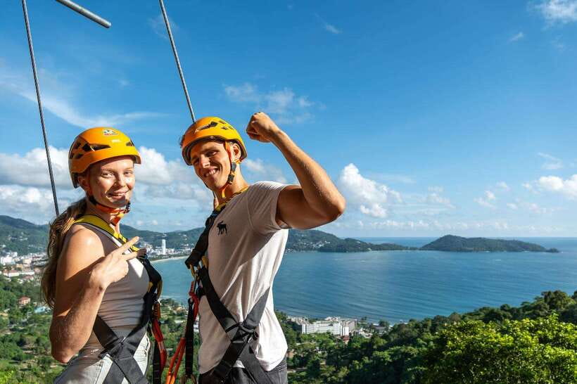 Phuket: Erawan Zipline Adventure with Ocean Views in Patong - Patong From Above: Why This Erawan Zipline Feels Special
