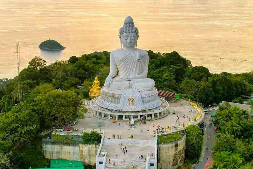 Phuket: Half-Day Viewpoint, Big Buddha and Wat Chalong Tour - Promthep Cape: Where the Walk Makes the Photos Better