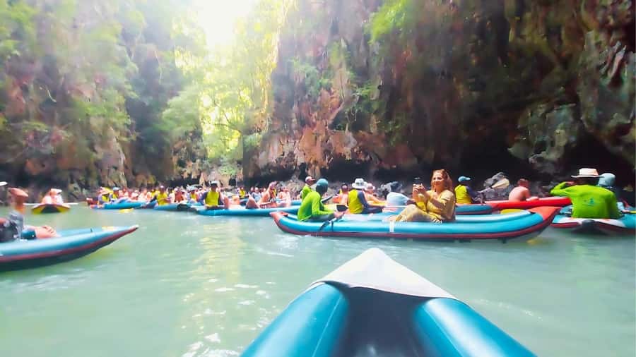 Phuket: James Bond Island Day Trip by Speed Boat with Lunch - Hong Island canoeing and the ancient-cave feel