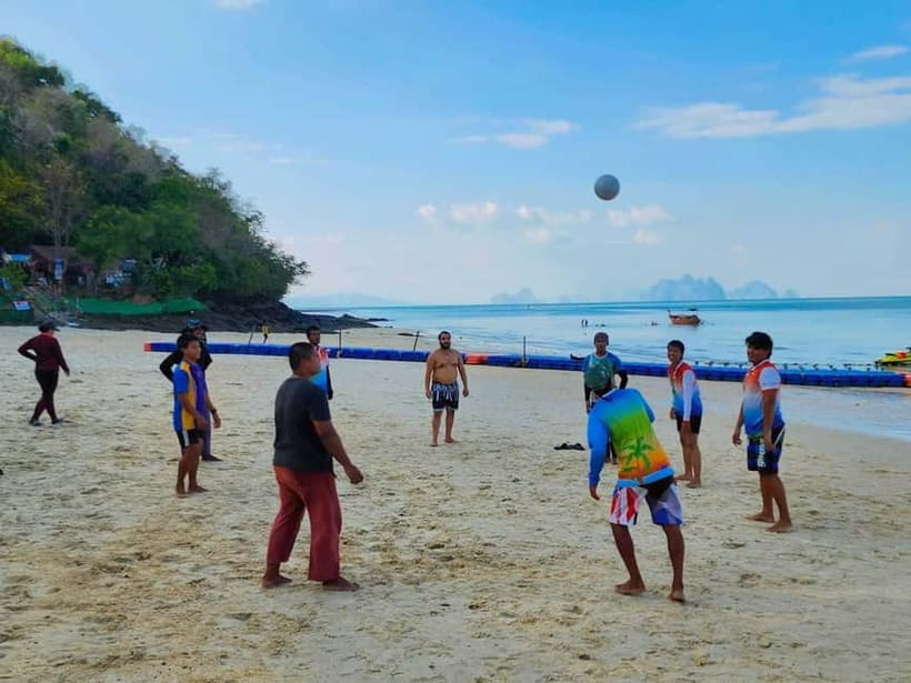Phuket: James Bond Island Sea Canoe with lunch by Big Boat - Nakae Island beach break: swim time and paddle boarding