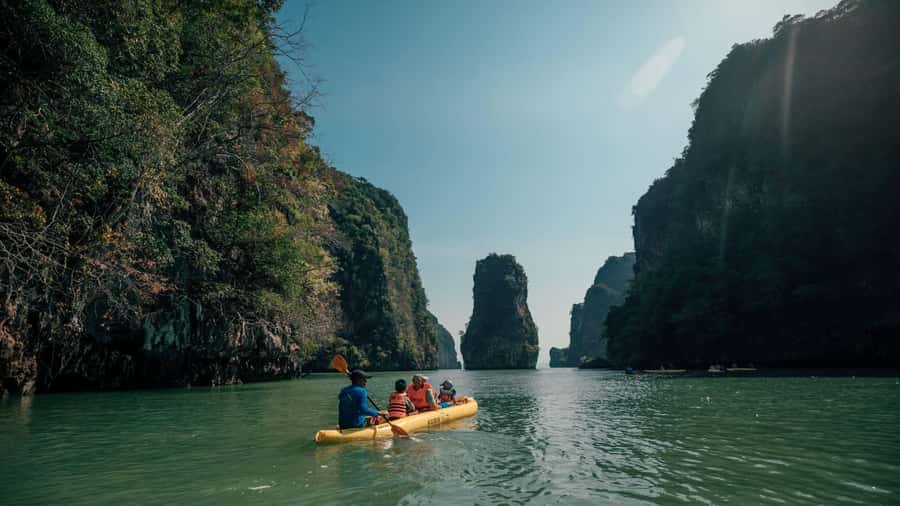Phuket: James Bond Island Tour with Sea Cave Kayaking - Getting to Phang Nga Bay: smooth pickup, real time on the water