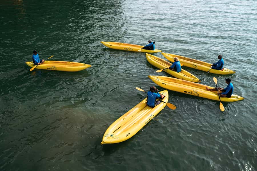 Phuket: James Bond Island Tour with Sea Cave Kayaking - Hong Island: a big lagoon paddle, then a swim break