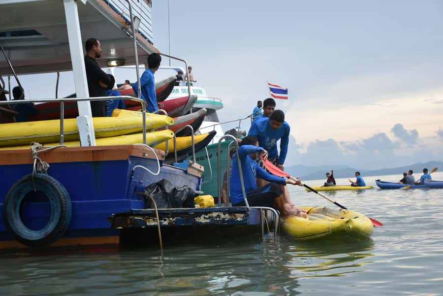 Phuket: James Bond Island Tour with Sea Cave Kayaking - Food on board: full meals, and what is included versus not