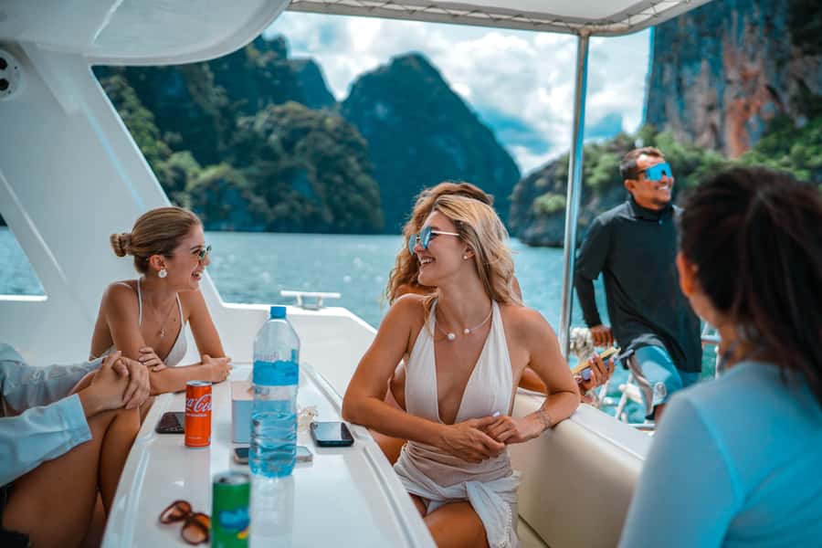 Phuket: James Bond & Phang Nga Bay by Luxury Sunset Yacht - Crew and Service: You Might Get Help Getting In and Out