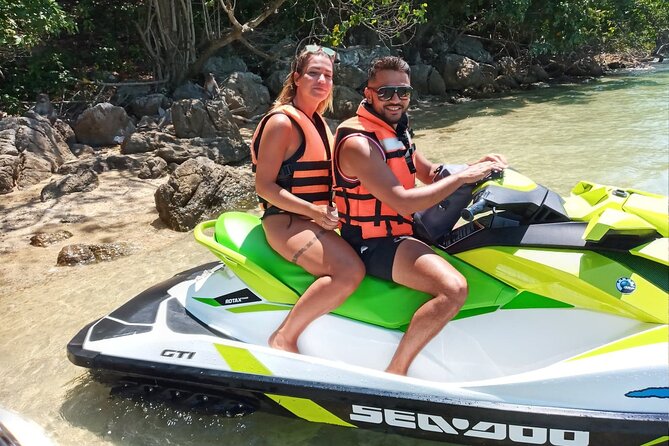Phuket Jet Ski Tour to 5-8 Islands with Pickup and Transfer - The Island Stops: Naka Island, Ko Rang Yai, and a Typical Mix