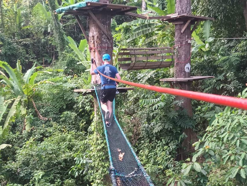 Phuket: Jungle Xtrem Adventures and Zipline Park - What happens on the day: pickup, briefing, harness-up, then the climb