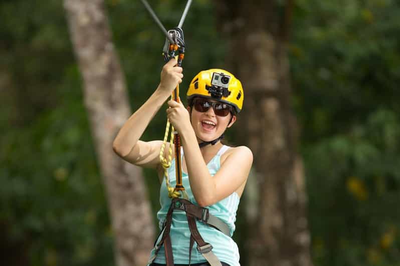 Phuket: Jungle Xtrem Adventures and Zipline Park - The safety system: dual backups and a real safety net