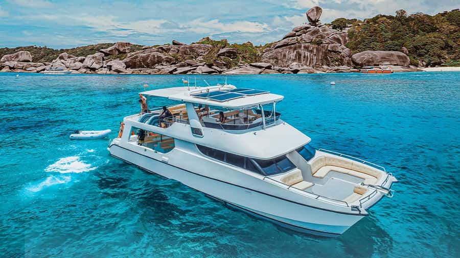 Phuket/Khao Lak: Similan Islands Luxury Catamaran Experience - A smoother way to reach the Similans, with actual deck time