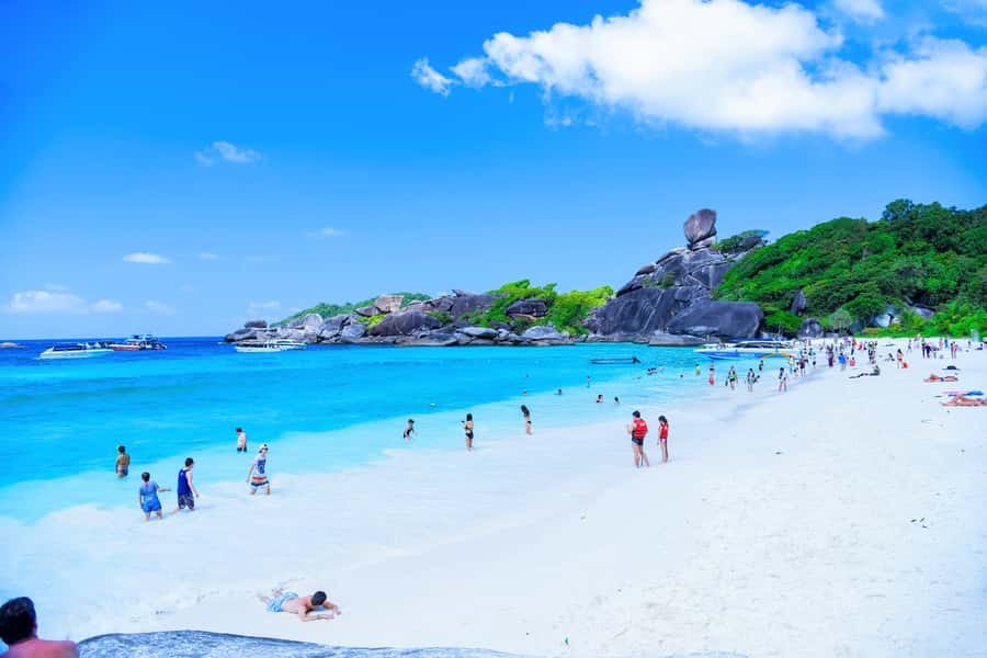 Phuket/Khao Lak: Speedboat Snorkel Tour to Similan Islands - Sailing Rock (Sailboat Rock): The View That Makes the Day Feel Complete