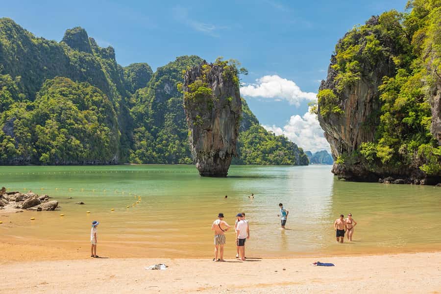Phuket: Lazy Khao Phing Kan & Yao Islands Speedboat Day Tour - Khao Phing Kan and Khao Tapu: James Bond Island Without the Chaos