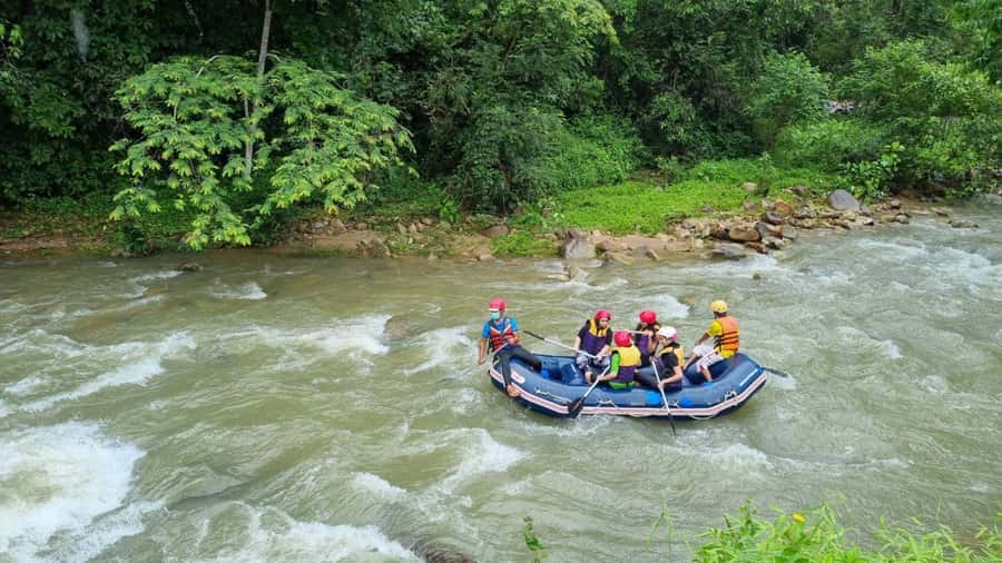 Phuket: Monkey Cave, Water Rafting, Zipline with ATV Option - Monkey Cave and Suwan Kuha Temple: The 15-Meter Reclining Buddha Stop