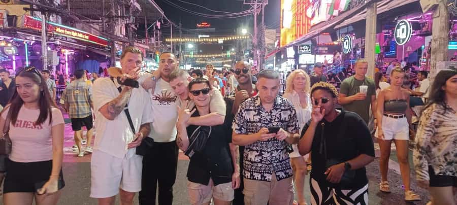 Phuket Nightlife Tour: Patong Bar & VIP Club Crawl Adventure - Bangla Night Market at street level, not just a walk-by