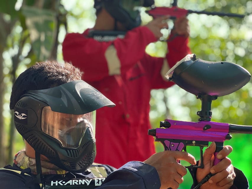 Phuket: Paintball, ATV & Zipline Adventure Combined Package - Paintball in Phuket Paradise Trip: Gear Up, Then Play One Main Game