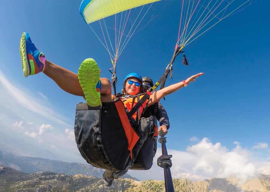 Phuket Paragliding Adventure by TSA Thailand - In the Air: The Sensation and the 360-Degree View