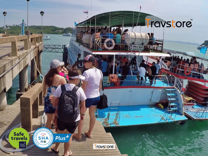 Phuket: Phang Nga (James Bond) Island - Big Boat Tour - Swimming and White-Sand Relax Time in Emerald Water