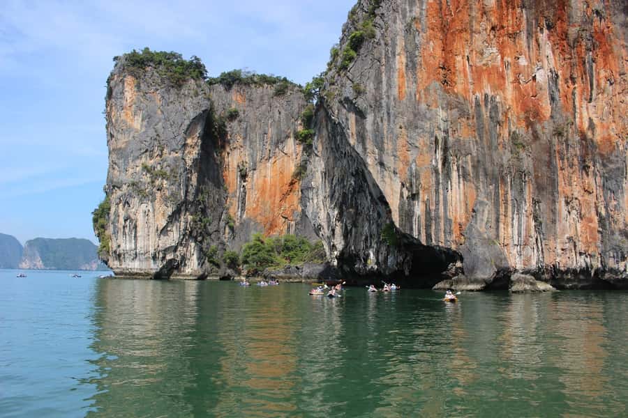 Phuket: Phi Phi & James Bond Island Combo Day Tour w/Lunch - Ko Panyi stilt village: guided culture on the water
